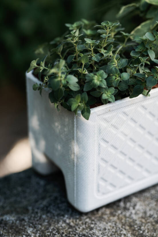 Eckige Pflanztöpfe für Ihren Garten Swisspearl